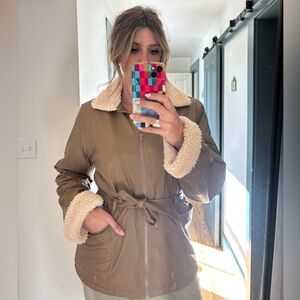 Vintage Sherpa Fall Jacket